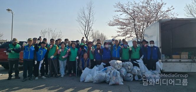 공룡나라 그란폰도 대비 봄맞이 환경정화