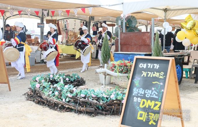 봄과 함께 다시 열린 철원DMZ마켓 4월 4일 개장