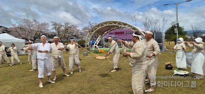 구미 발갱이들소리, 지산샛강에 울려 퍼지다