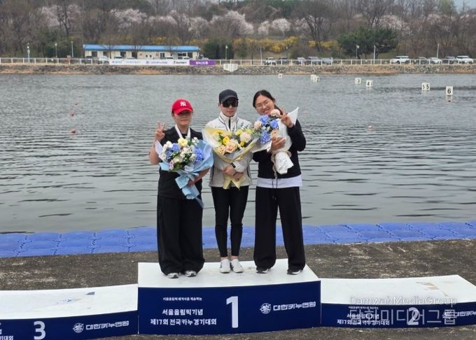 구리시청 카누팀, 서울올림픽기념배 종합 준우승 쾌거