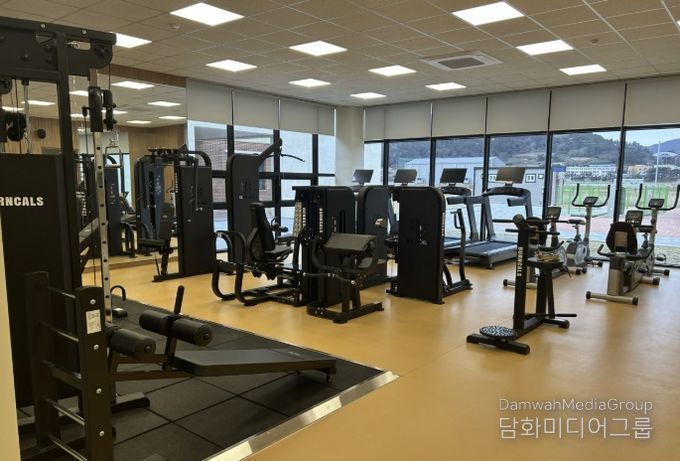 완도군 다어울림 문화센터 시설(헬스장)