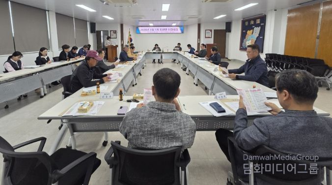 도천면 이장회의 통한 마을순회 소통 홍보