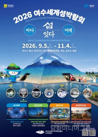 2026여수세계섬박람회 포스터