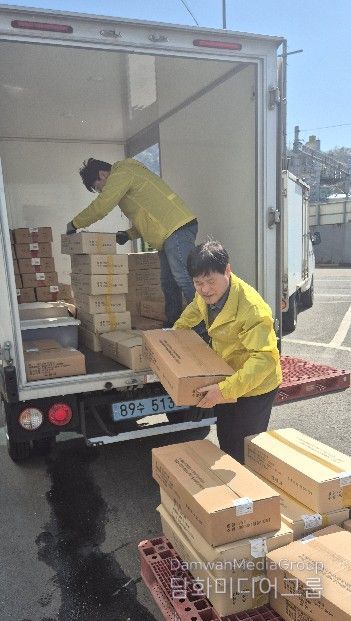 김천시시설관리공단 이사장, 종량제봉투 직접 배송하며 현장 대응