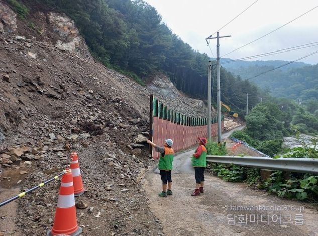 홍천군 자율방재단 여름철 자연 재난 대비 방재활동 실시
