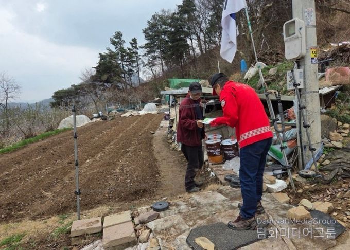산림 인접지 산불 예방 홍보