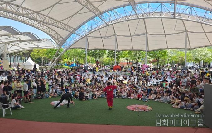 작년 5월 곡성섬진강기차마을에서 열린 어린이날 특별 행사