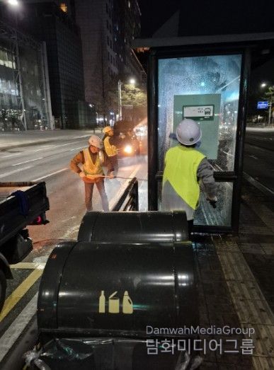 고양시 일산동구, 중앙로 BRT구간 버스승강장 환경정비 실시