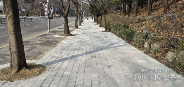 수지구 풍덕천동 1011번지 일원 노후 보도 재포장