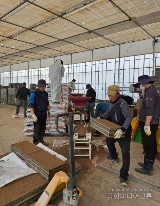 강릉시, 본격 벼 육묘작업 추진