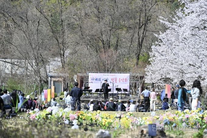 동두천시, ‘사계의 시작, 벚꽃 음악회’ 성료