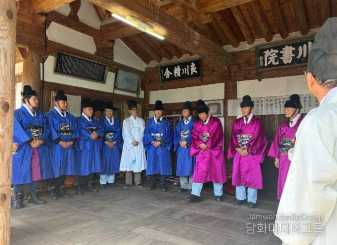 군위군 양천서원, 선현추모 향사 봉행