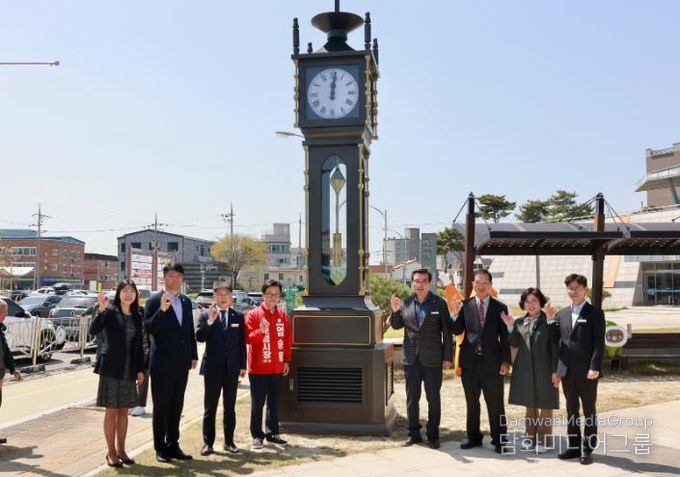 보령시, 지역의 새로운 상징 ‘시계탑’ 건립... 13일 제막식 개최
