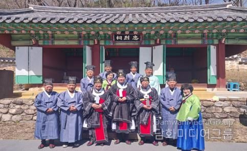 철원군 충렬사 춘계제향 봉행