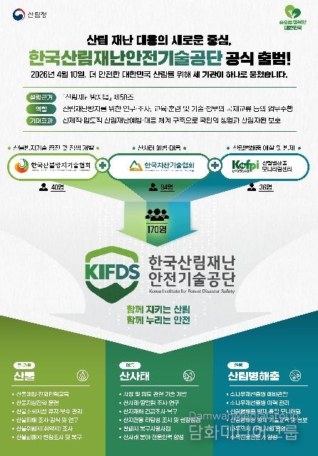 한국산림재난안전기술공단 출범