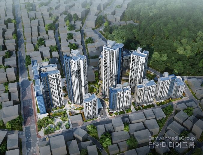 시흥4동 817번지 일대 모아타운 내 모아주택 사업 조감도